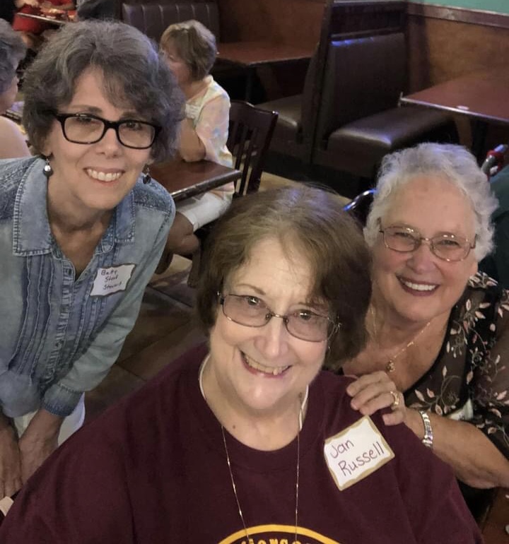 Betty Steck, Linda DeCuir & Jan Russell